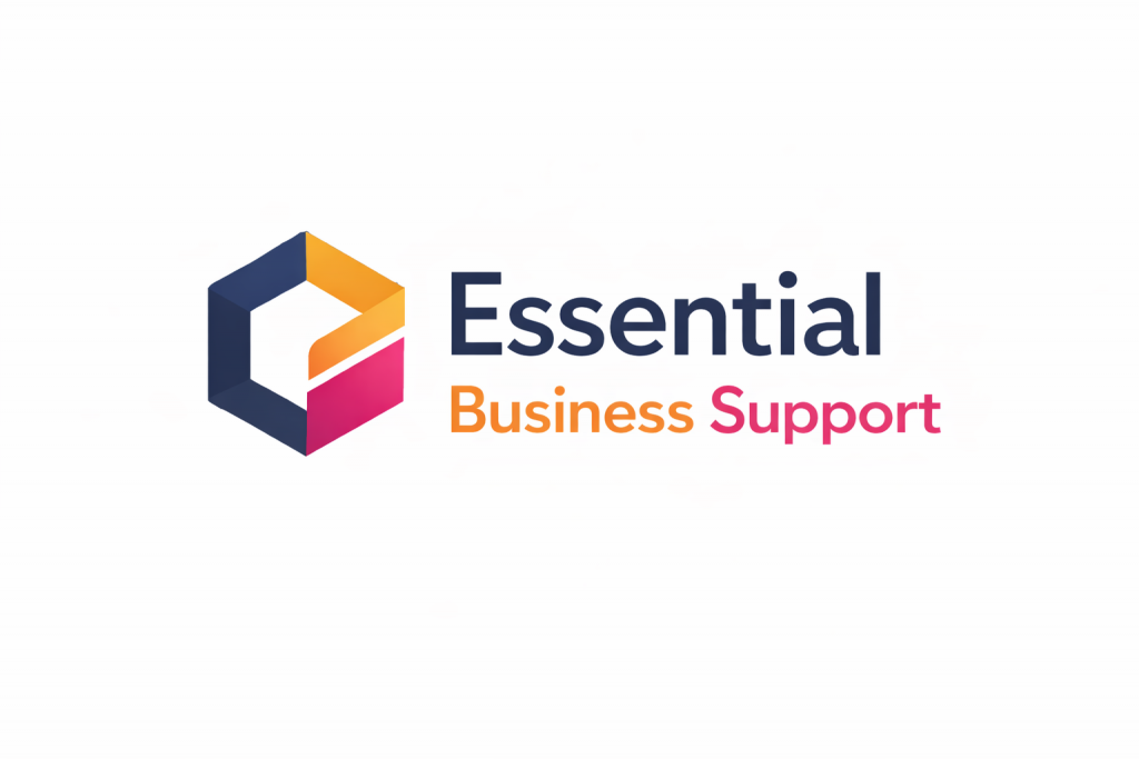 essential business support logo design